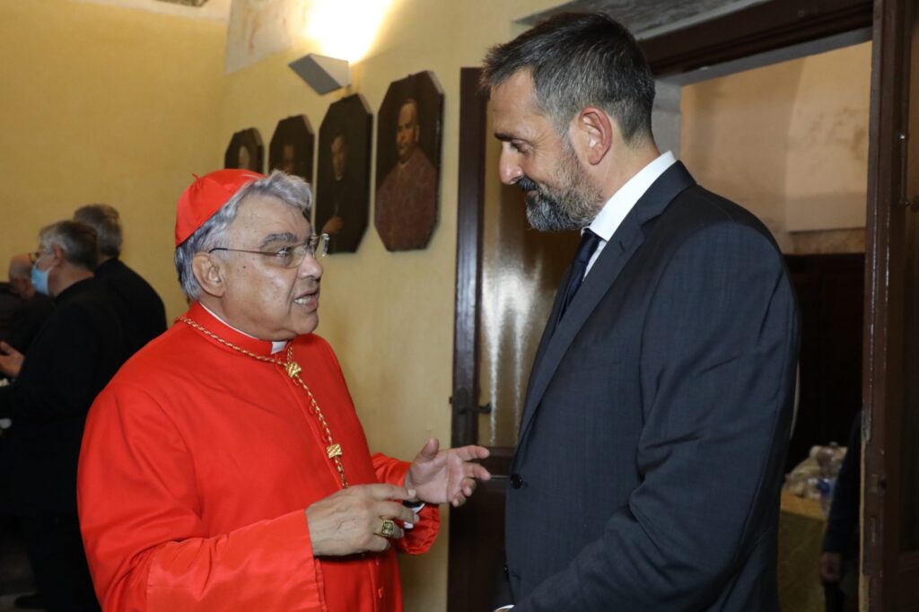 Don Francesco Mottola beatificazione 2021. Cardinale Semeraro e Giovanni Macrì