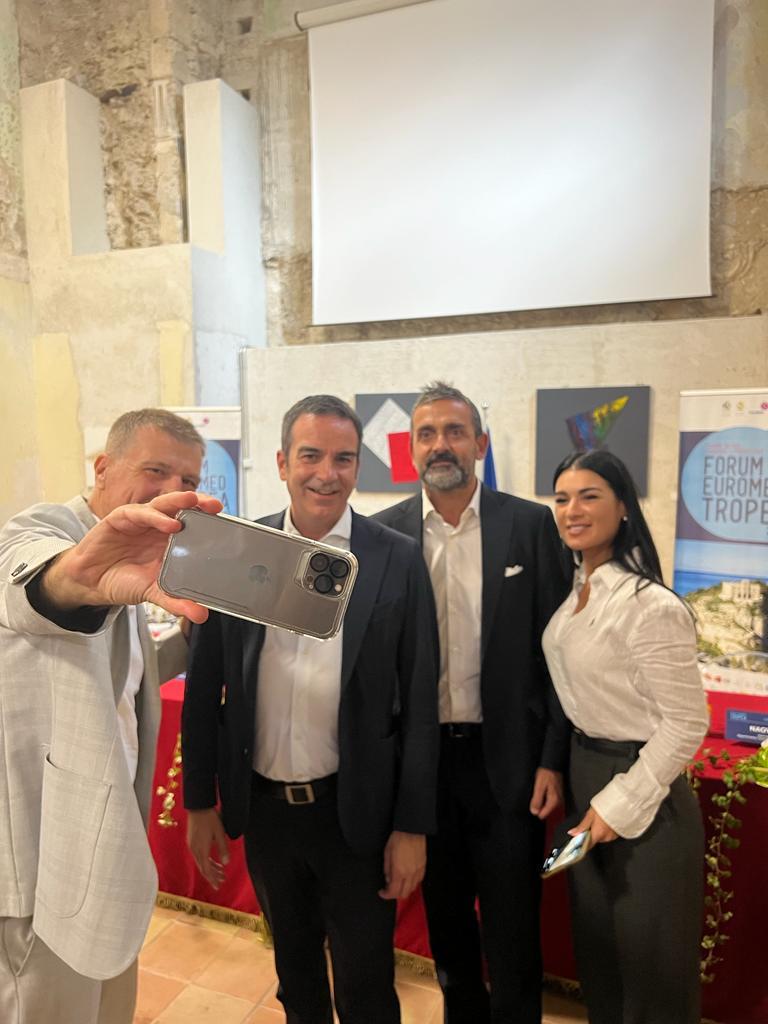 Tropea Agostino Pesce - Roberto Occhiuto - Giovanni Macrì - Greta Trecate. EUROMED 2022